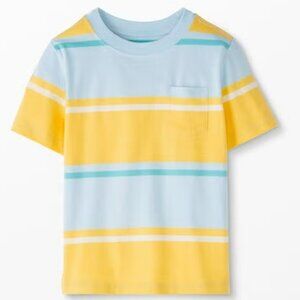 HANNA ANDERSSON Short Sleeve Stripe Tee Tshirt Top - 130 (8) - (NEW)